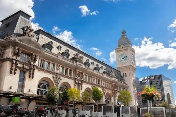 Plan des rues et des boutiques autour de la Gare de Lyon