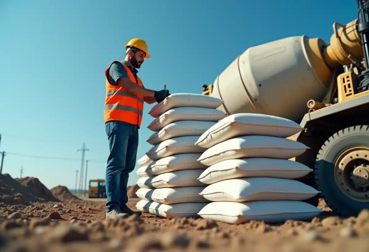 Équivalence exacte du nombre de sacs de ciment pour 1 m³ de mélange