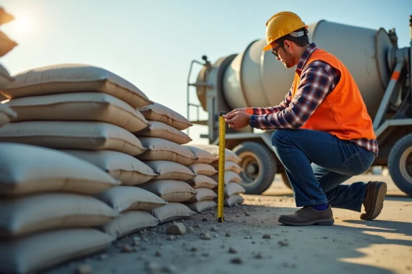 Optimiser votre chantier : combien de sacs de ciment pour 1 m³ ?