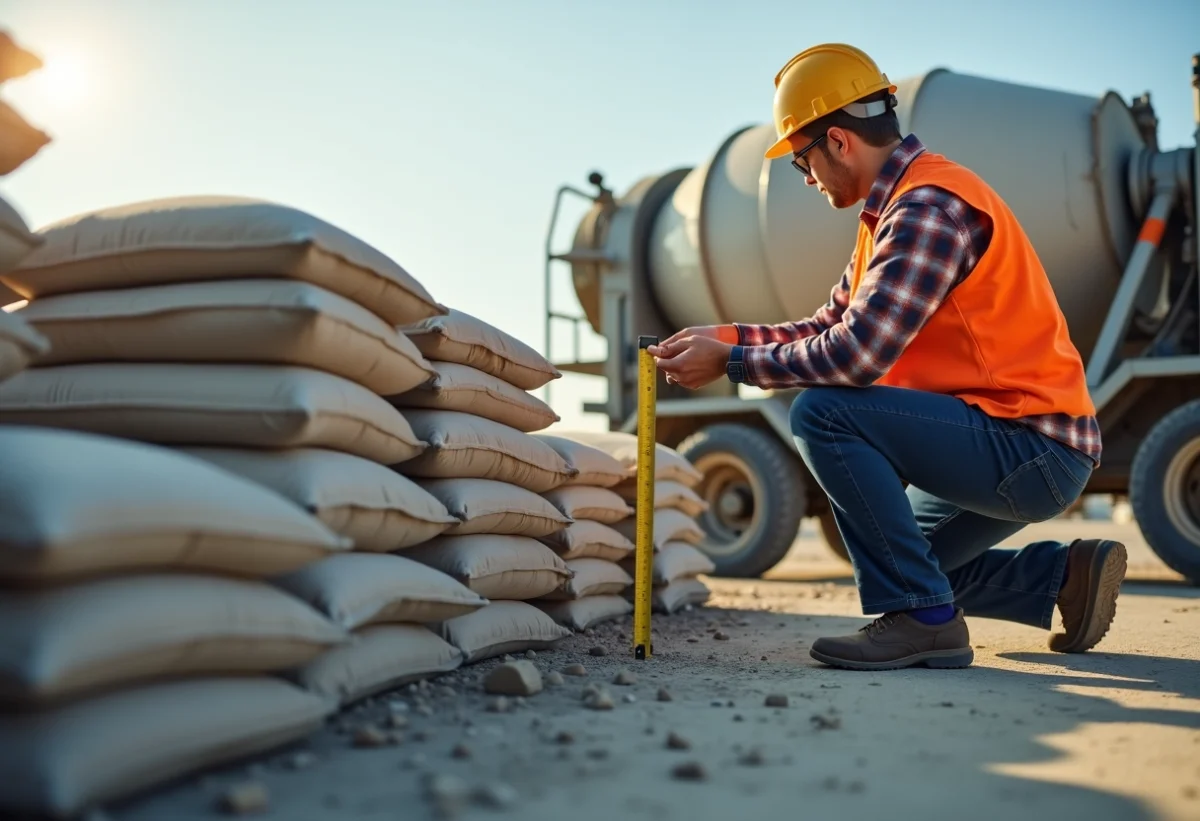 Optimiser votre chantier : combien de sacs de ciment pour 1 m³ ?