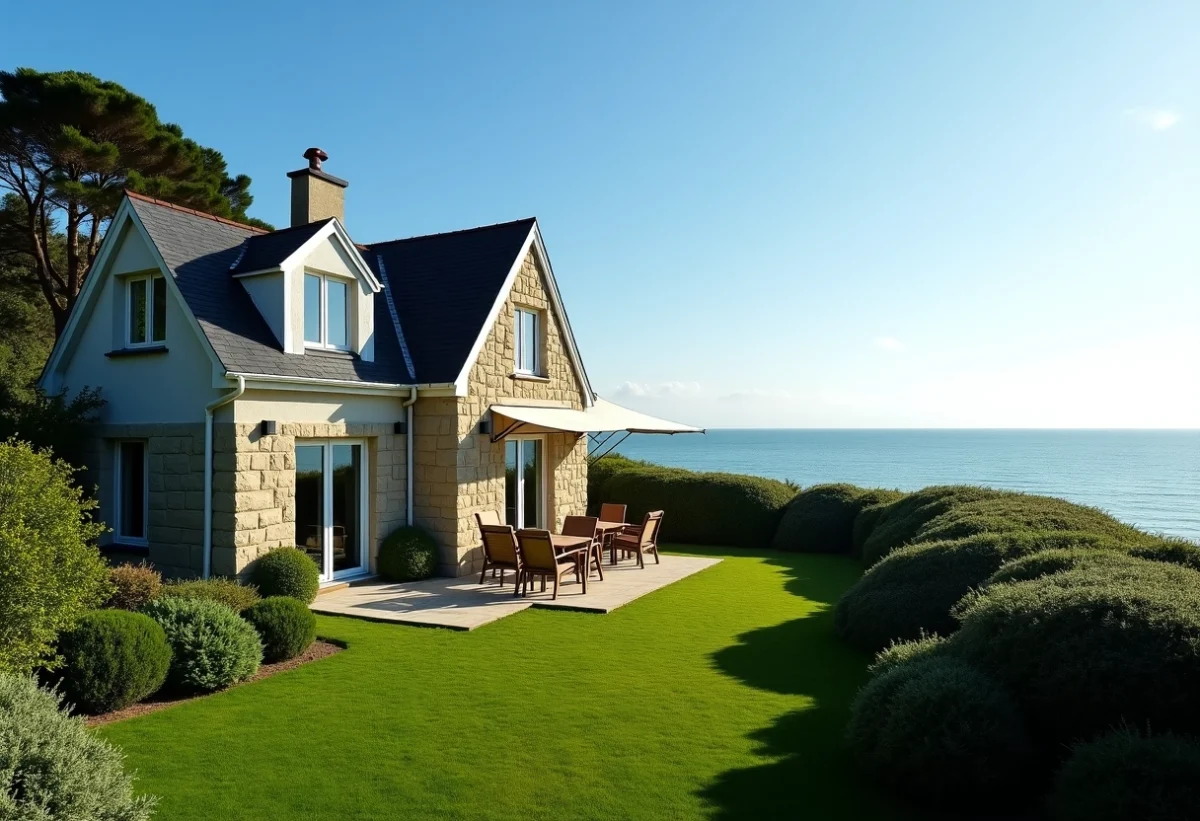 Maison en bord de mer en Bretagne : un havre de quiétude